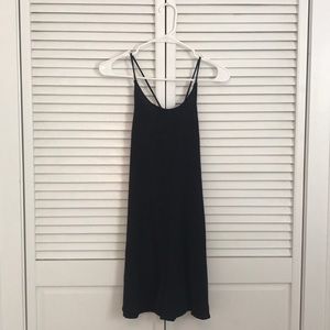 Aritzia Wilfred Free black cotton romper, size XS